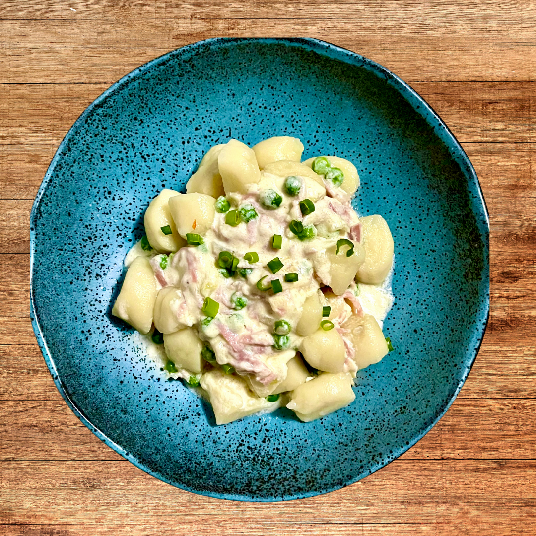 Nhoque de batata à parisiense