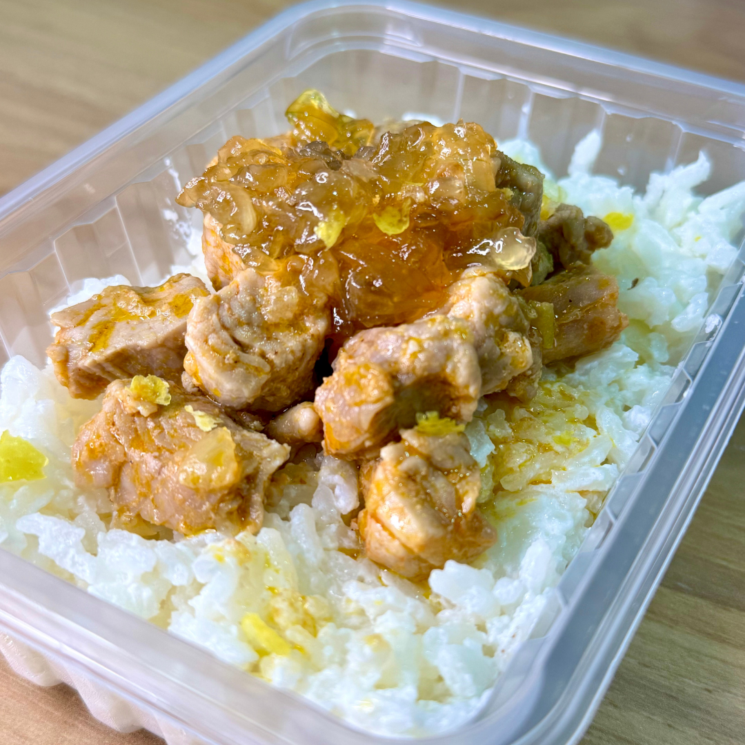 Arroz cremoso siciliano com mignon suíno