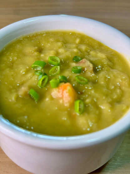 Caldo de ervilha com calabresa Nahterra