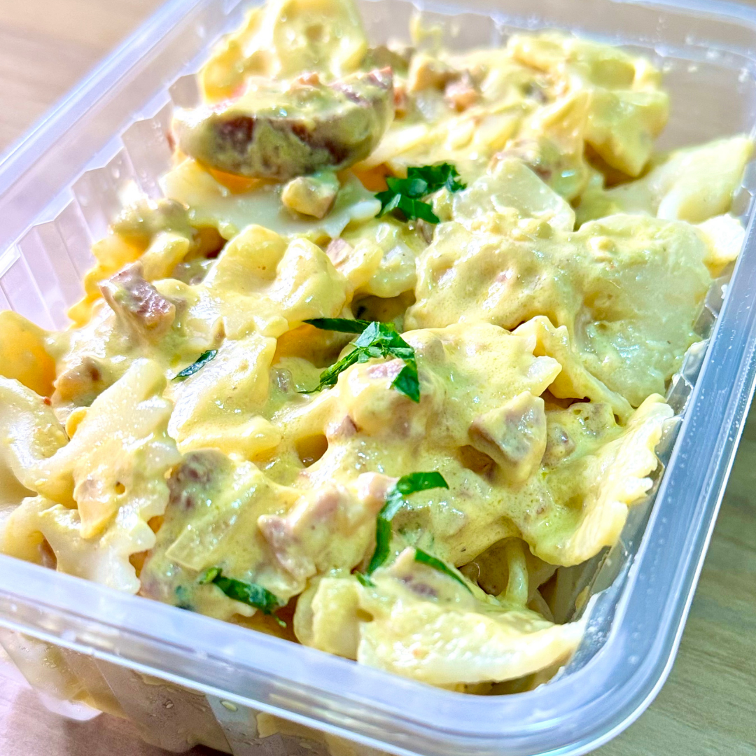 Fafalle ao molho cremoso de calabresa