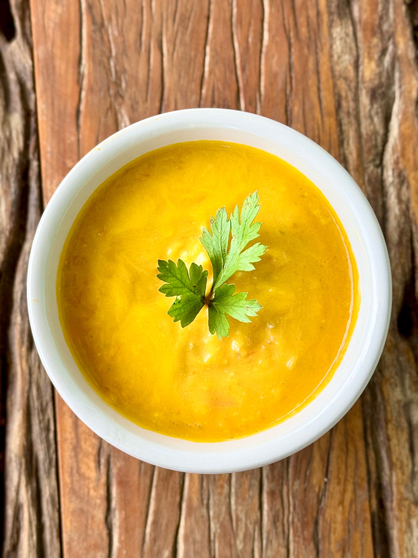 Caldo de abóbora com Gorgonzola - NahTerra