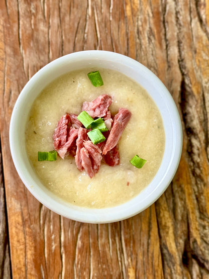 Caldo de Aipim com carne seca - NahTerra