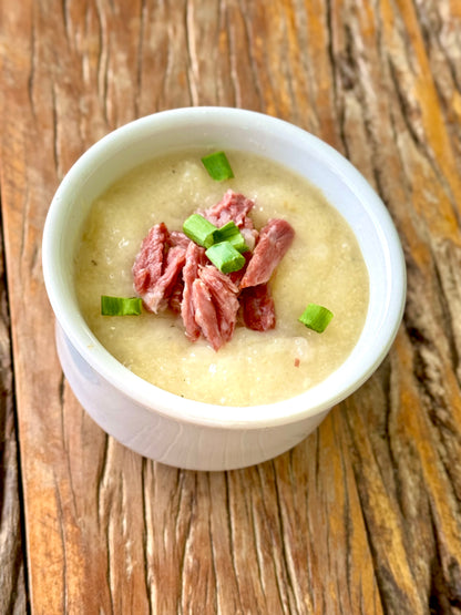 Caldo de Aipim com carne seca - NahTerra