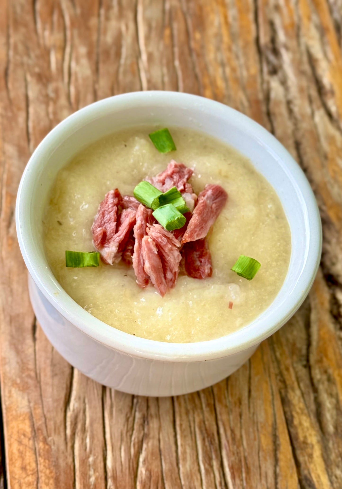 Caldo de Aipim com carne seca - NahTerra