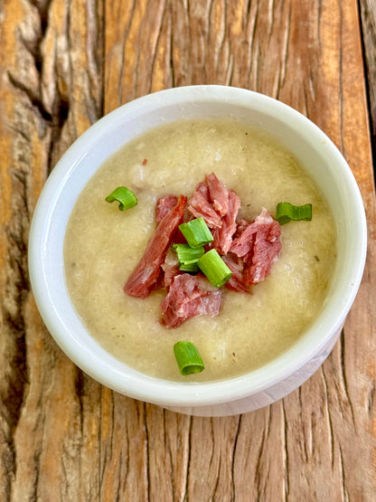 Caldo de Aipim com carne seca - NahTerra