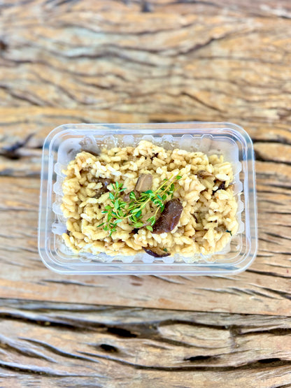 Risoto cremoso de cogumelos Nahterra