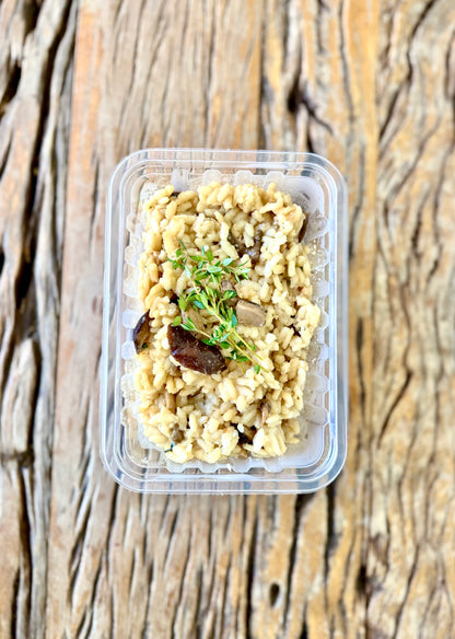 Risoto cremoso de cogumelos Nahterra