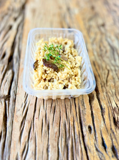 Risoto cremoso de cogumelos Nahterra