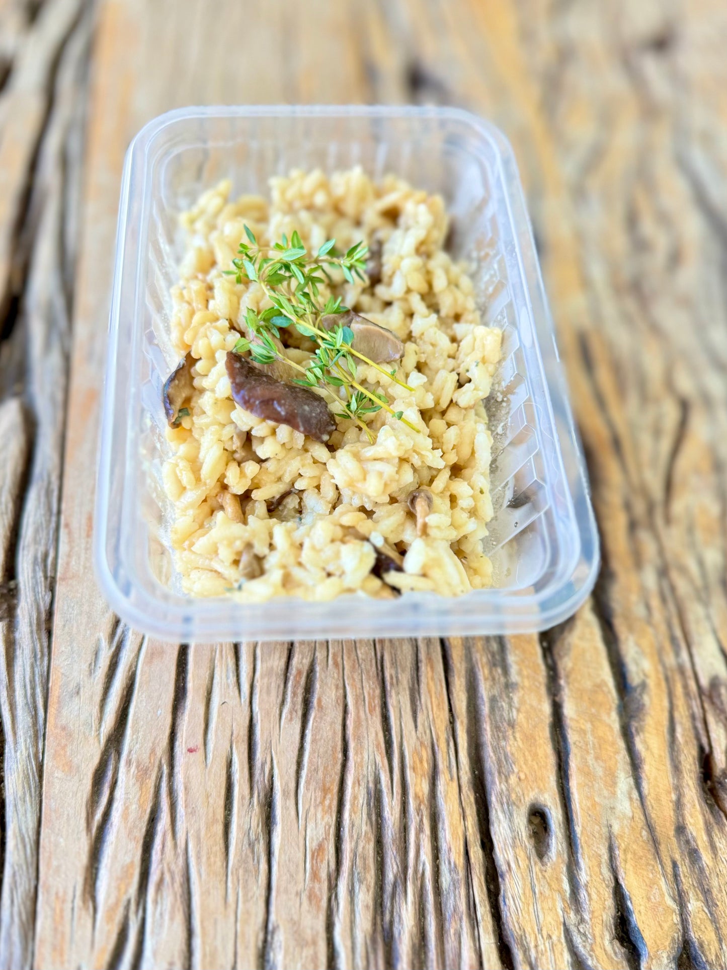 Risoto cremoso de cogumelos Nahterra