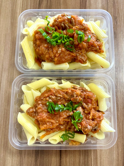 Penne à bolonhesa - NahTerra