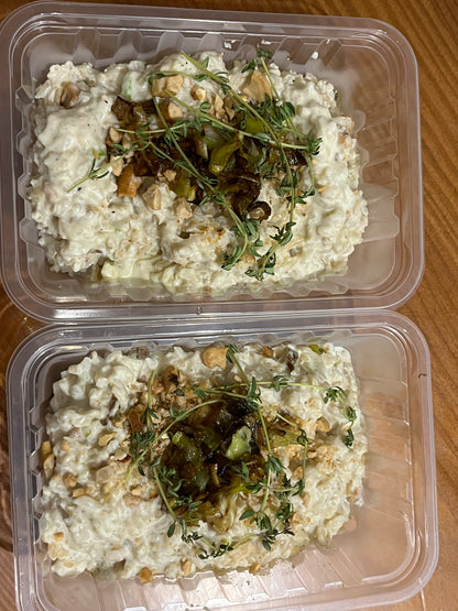 Risoto fake de Alho poró - NahTerra