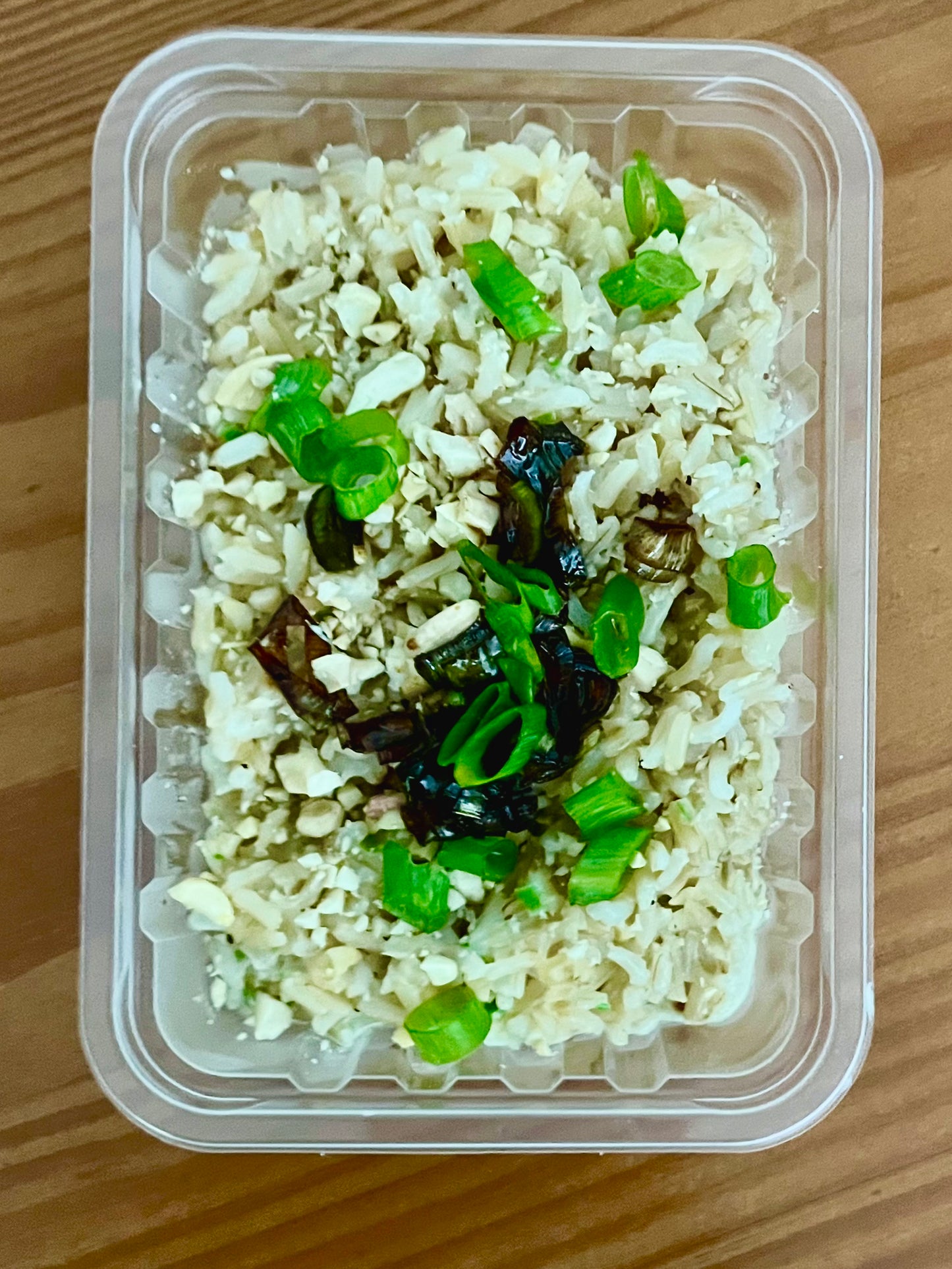 Risoto fake de Alho poró