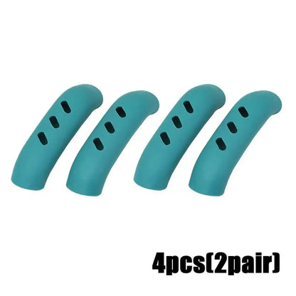 Capa de Silicone para Cabo de Panela – 2 ou 8 Peças Antiderrapantes e Isolantes de Calor para Panelas, Caçarolas e Vaporizadores