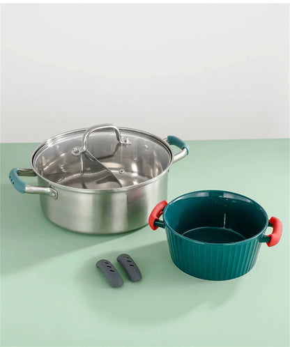 Capa de Silicone para Cabo de Panela – 2 ou 8 Peças Antiderrapantes e Isolantes de Calor para Panelas, Caçarolas e Vaporizadores