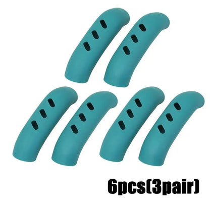 Capa de Silicone para Cabo de Panela – 2 ou 8 Peças Antiderrapantes e Isolantes de Calor para Panelas, Caçarolas e Vaporizadores