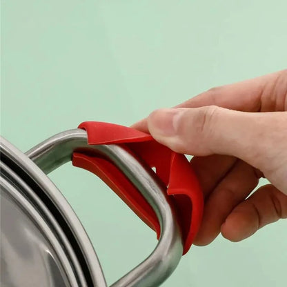 Capa de Silicone para Cabo de Panela – 2 ou 8 Peças Antiderrapantes e Isolantes de Calor para Panelas, Caçarolas e Vaporizadores