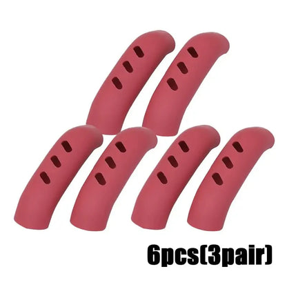 Capa de Silicone para Cabo de Panela – 2 ou 8 Peças Antiderrapantes e Isolantes de Calor para Panelas, Caçarolas e Vaporizadores