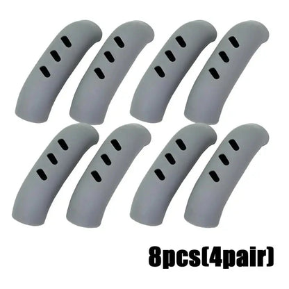 Capa de Silicone para Cabo de Panela – 2 ou 8 Peças Antiderrapantes e Isolantes de Calor para Panelas, Caçarolas e Vaporizadores