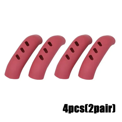 Capa de Silicone para Cabo de Panela – 2 ou 8 Peças Antiderrapantes e Isolantes de Calor para Panelas, Caçarolas e Vaporizadores