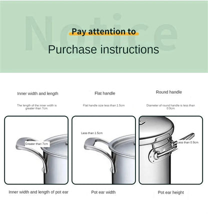 Capa de Silicone para Cabo de Panela – 2 ou 8 Peças Antiderrapantes e Isolantes de Calor para Panelas, Caçarolas e Vaporizadores