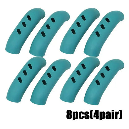 Capa de Silicone para Cabo de Panela – 2 ou 8 Peças Antiderrapantes e Isolantes de Calor para Panelas, Caçarolas e Vaporizadores