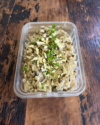 Risoto arroz 7 grãos com mix de cogumelos